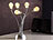 Lunartec Sound-Sensor-LED-Lampe im Glühbirnen-Design, warmweiß Lunartec Nachttisch Lampen