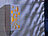 Wanddeko Solar: Lunartec Outdoor-Solar-Wandbild "Kugeln" mit orangener LED-Beleuchtung