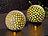 Lunartec 4er-Set kabellose LED-Dekoleuchten aus Keramik, Ø 83 mm Lunartec 