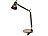 Lunartec Retro-Metall-Tischlampe Klassisch Lunartec Retro-Schreibtischlampen