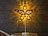 Lunartec Deko-Tischleuchte in Sternform, gold Lunartec Weihnachtsstern-Leuchten