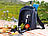 Xcase Thermo-Picknick-Rucksack mit Kühlfach, bestückt für 2 Personen Xcase