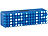 infactory LED-Designer-Wecker "Blue 24" infactory LED-Wecker