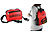 PEARL Faltbarer Nylon-Rucksack mit 10 Liter Volumen PEARL Faltbare Rucksäcke