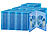 PEARL Blu-ray Soft-Hüllen blau-transparent im 50er-Pack für 2 Discs PEARL 