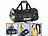 Semptec Urban Survival Technology 2in1-Rucksack-Reisetasche aus reißfester Lkw-Plane, 65 l Semptec Urban Survival Technology Rucksack-Reisetaschen aus Lkw-Plane