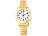 St. Leonhard Sprechende  Funk- & Solar-Seniorenuhr, vergoldet St. Leonhard Sprechende Senioren Funk Armbanduhren