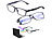 Augenschonende Brille: infactory 2er Pack Bildschirm-Brille mit Blaulicht-Filter, +1,5 Dioptrien