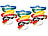 Playtastic Domino-Set mit 1.440 farbigen Holzsteinen und 33 Streckenbau-Elementen Playtastic Holz Domino Rallye