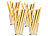 Rosenstein & Söhne 48 Bambus-Trinkhalme 130 mm, wiederverwendbar, mit Reinigungsbürste Rosenstein & Söhne Bambus-Trinkhalme