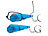 PEARL 2er-Set Schlüsselanhänger: Brillen-Putz-Zange mit Mikrofaser-Tüchern PEARL Brillenputzer