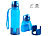 Semptec Urban Survival Technology 2er-Set faltbare Silikon-Trinkflasche, 650 ml, BPA-frei Semptec Urban Survival Technology Faltbare Silikon-Trinkflaschen
