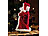 infactory Singender, tanzender Weihnachtsmann "Swinging Santa", 28 cm infactory Singende und tanzende Weihnachtsmänner