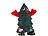 infactory Singender, laufender Weihnachtsbaum "Rocking Xmas Tree", 26 cm infactory