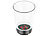 infactory 8er-Set Shotgläser mit Würfel-LEDs infactory LED-Gläser
