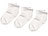 PEARL basic Sneaker-Socken aus Bambus-Viskose, 3 Paar weiß, Gr. 35-38 PEARL basic Sneaker-Socken