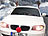infactory Rentier-Verkleidung für Ihr Auto mit Geweih & roter Nase infactory Auto Weihnachts Rentierkostüme