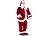infactory Singender & tanzender XXL-Weihnachtsmann mit Karaoke(Versandrückläufer infactory Singende und tanzende XXL-Weihnachtsmänner mit Karaoke