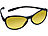 PEARL Kontrastverstärkende Nachtsichtbrille, UV 400 PEARL Nachtfahr- & Kontrast-Brillen