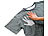 infactory Farbwechsel-T-Shirt: Wechselt von grau zu weiß, Gr. L infactory Farbwechsel-T-Shirts