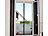 PEARL Selbstschließendes Fliegennetz für Türen mit 82 - 86 cm Innenbreite PEARL Fliegennetze für Türen