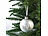 Lunartec Christbaumkugeln mit Farbwechsel-LEDs, Ø 8cm, 4er-Set Lunartec