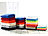 Wilson Gabor Handtuch-Set 2x 50x100 cm & 2x 140x70 cm, schwarz Wilson Gabor Handtücher aus Baumwolle-Frottee