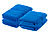 Wilson Gabor Handtuch-Set 2x 50x100 cm & 2x 140x70 cm, blau