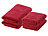 Wilson Gabor Handtuch-Set 2x 50x100 cm & 2x 140x70 cm, rot Wilson Gabor 