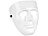 infactory Weiße Maske aus Hartplastik