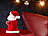 infactory Singender, tanzender Weihnachtsmann "Rocking Santa", 16 cm infactory
