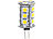 Luminea LED-Stiftsockellampe mit 18 SMD LEDs, G4 (12V), tageslichtweiß, rund Luminea LED-Stifte G4 (tageslichtweiß)