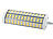 Luminea LED-SMD-Lampe m. 72 High-Power-LEDs R7S 189mm, 6000 K,1400lm Luminea
