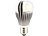 Luminea Dimmbare Premium-LED-Lampe E27, 12W, 5000 K, 1080 lm, 2er-Set Luminea LED-Tropfen E27 (neutralweiß), dimmbar