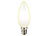 Luminea SMD-LED-Kerzenlampe, 3 W, E14, B35, 150 lm, warmweiß, 4er-Set Luminea LED-Kerzen E14 (warmweiß)