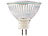 Luminea LED-Spotlight m. Glasgehäuse, GU5.3, 3 W, 12V, 250 lm, weiß, 10er-Set Luminea LED-Spot GU5.3 (tageslichtweiß)