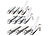 PEARL 12er-Set Nagelknipser mit Feile & Reiniger in 3 Größen PEARL Nagelknipser