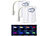 Lunartec 2er-Set LED-Toilettenlicht mit Licht-/Bewegungssensor, 2 Modi,8 Farben Lunartec LED-Toilettenlichter mit Bewegungsmelder