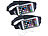 Xcase 2er-Set wasserfeste Sport-Laufgürtel für Smartphones, Touch-Fenster Xcase Smartphone-Laufgürtel mit Touchscreen-Fenster