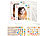 Your Design 2er-Set 2-teilige Rahmen für Babyfoto, Gipsabdruck, je 36,5 x 23,5 cm Your Design Rahmen für Babyfotos und Hand-/Fußabdrücke