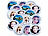 Your Design 16er-Set Bilder-Magnete Your Design Foto-Magnet-Pins