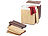 infactory 2er-Set faltbarer Bambus-Wäschekörbe mit Deckel & Wäschesack, je 100 l infactory Bambus-Wäschekörbe