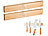 TokioKitchenWare 2er-Set originelle Messer-Magnetleisten aus echtem Bambus-Holz TokioKitchenWare Magnet-Messerleisten