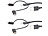 Callstel 2er-Set Ladekabel für Micro-USB, USB-C, Lightning, MFI, 100 cm, 2,1 A Callstel 3in1-Ladekabel für Micro-USB-, USB-C- und Lightning-Anschlüsse