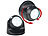 Luminea 2er-Set kabellose LED-Strahler, Bewegungssensor, Versandrückläufer Luminea LED-Strahler mit PIR-Sensor, Batteriebetrieb