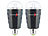 Lunartec 2er-Set Disco-LED-Lampen mit Sternenfunkel-Effekt & Soundsensor, E27 Lunartec