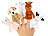 Playtastic 5 lustige Fingerpuppen: Hund, Schwein, Kuh, Schaf und Pferd Playtastic Fingerpuppen