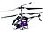 Simulus 3,5-Kanal-Hubschrauber mit Kamera & Gyrostabilisator"GH-300.S" Simulus Ferngesteuerte Helikopter mit Kamera