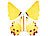 Magix Star Scherzartikel "Flatternder Schock-Schmetterling", 12er-Set Magix Star Scherzartikel