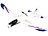Simulus RC-Drohne MF-100, 4-CH, Autopilot, Kamera, Modellbau Simulus Ferngesteuerte Flugzeuge mit Kameras